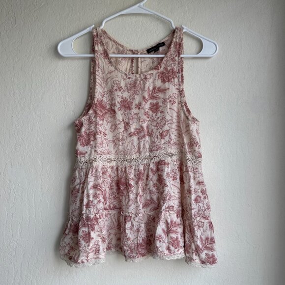 American Eagle floral blouse - Picture 1 of 4